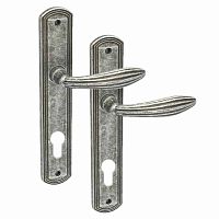 Ручки на планке TUPAI Sofia 1911-85 античное серебро